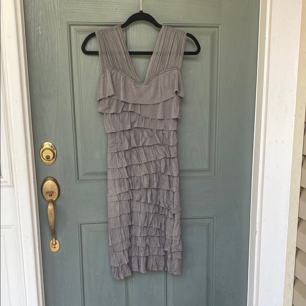 Bailey 44 Gray Asymmetrical Dress